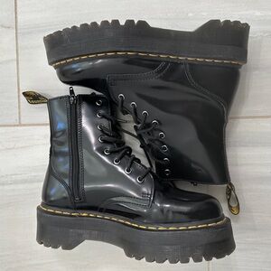 Dr. Martens Jadon Boots Black Size W8.5 M 7 EU 39